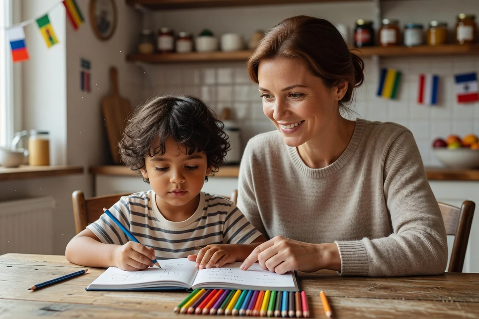 Devoirs en russe à la maison : accompagner son enfant bilingue sans conflit